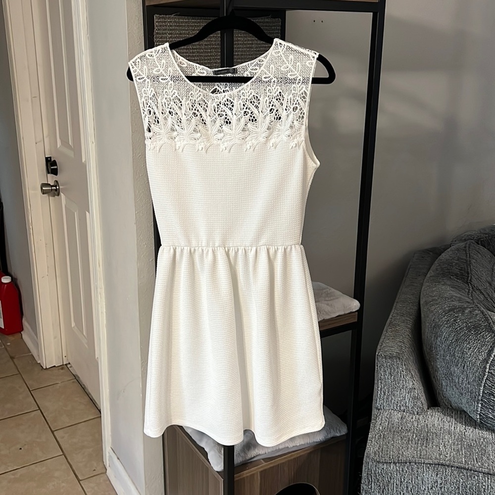 White dress